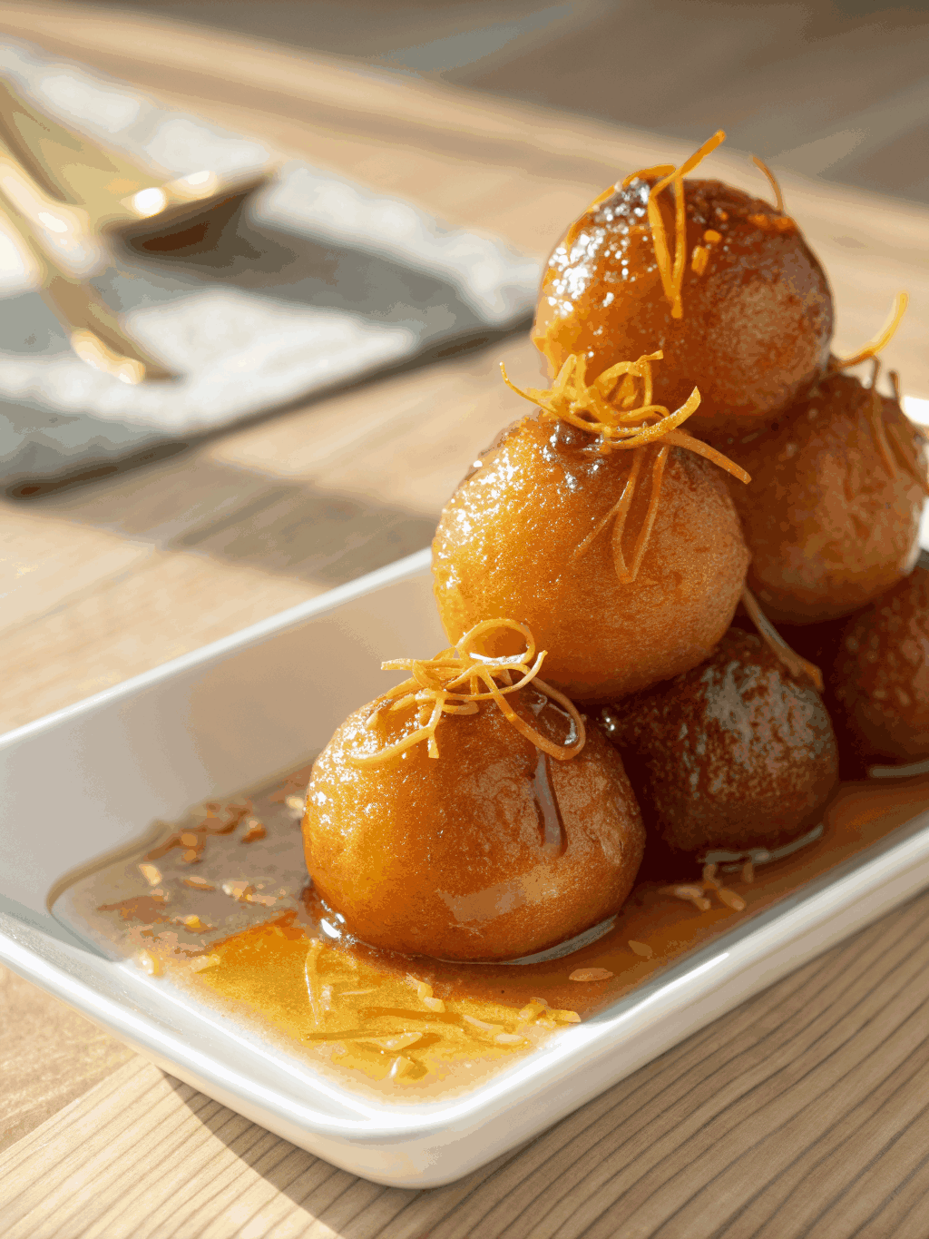 Crispy golden Goli Baje fritters