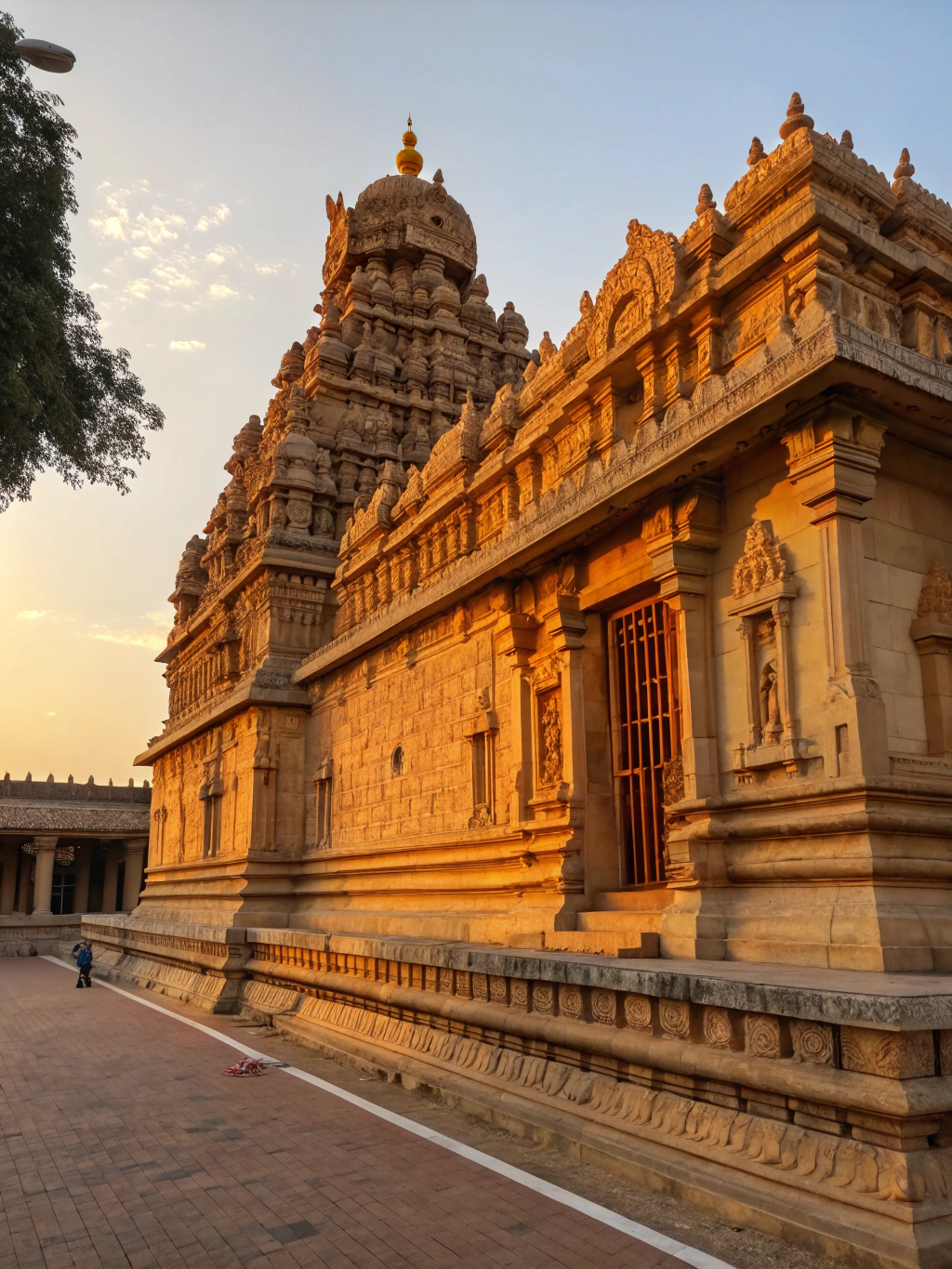 Intricate stone carvings at a historic Mangalore temple