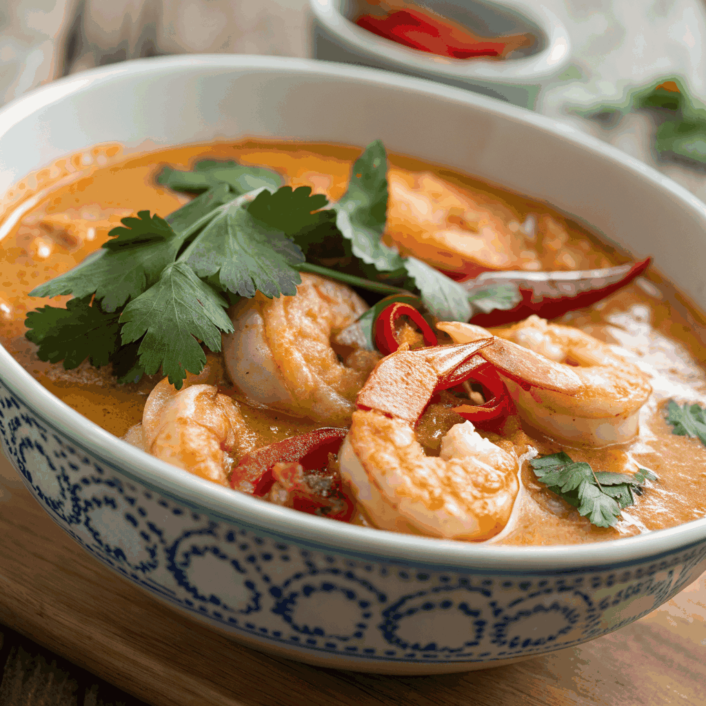 Spicy Mangalorean fish curry in clay pot